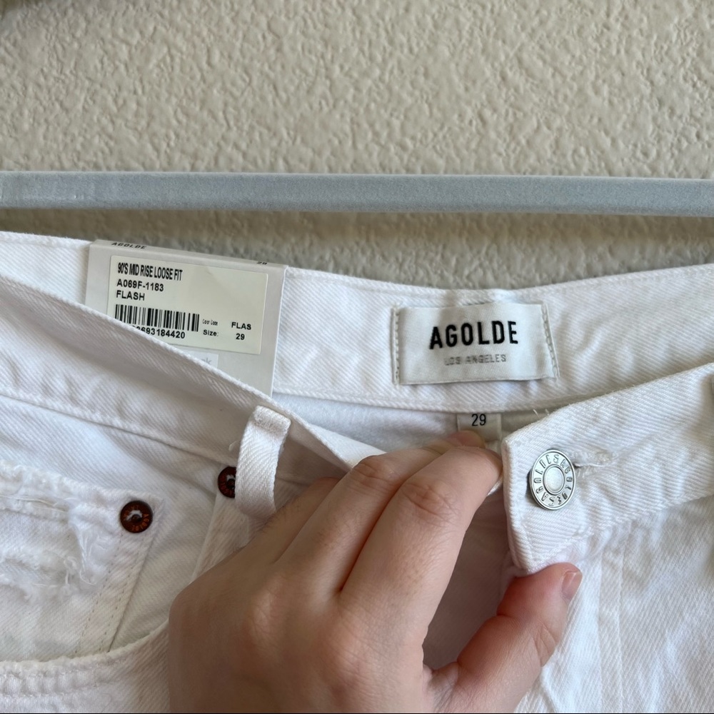 NWT | Agolde 90's Jeans in Flash - Picture 4 of 6